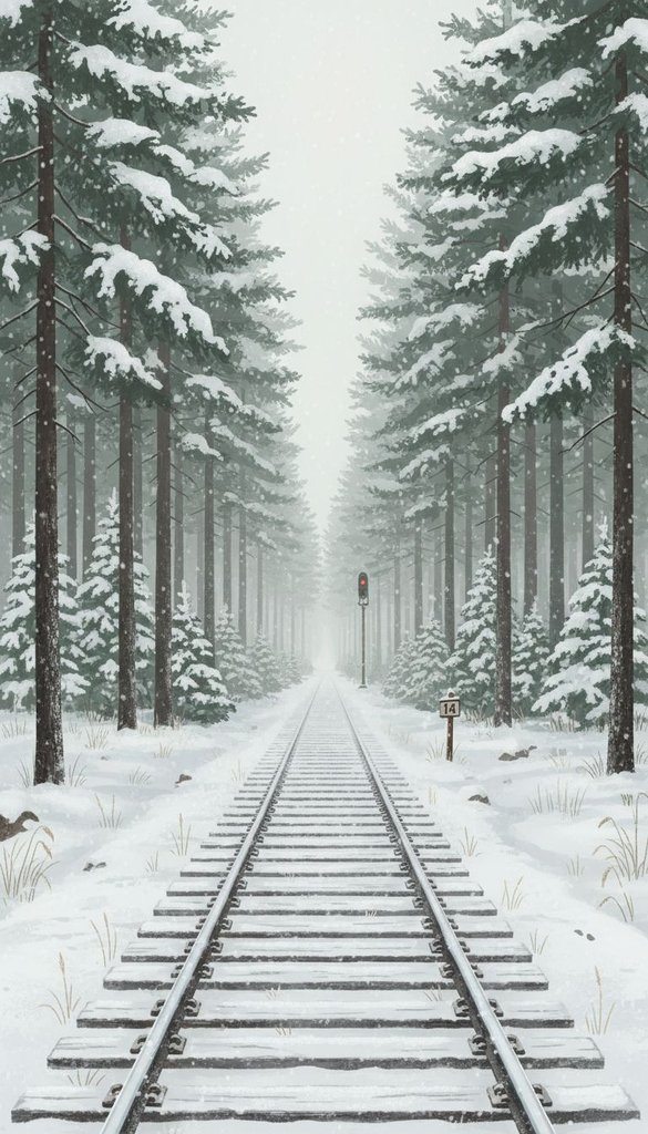 Snowbound Forest Railway