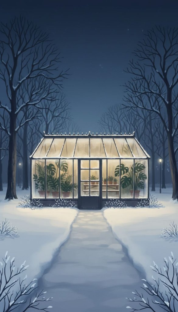 Winter Greenhouse Glow