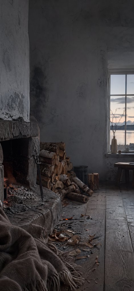 Valborg Hearth in Birch Bark