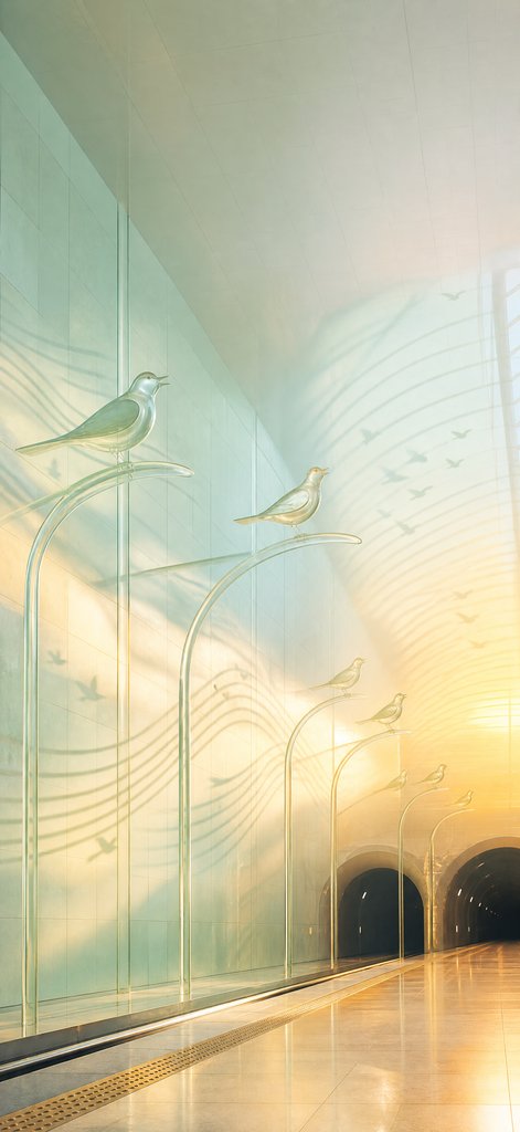 Dawn Chorus Glass Metro