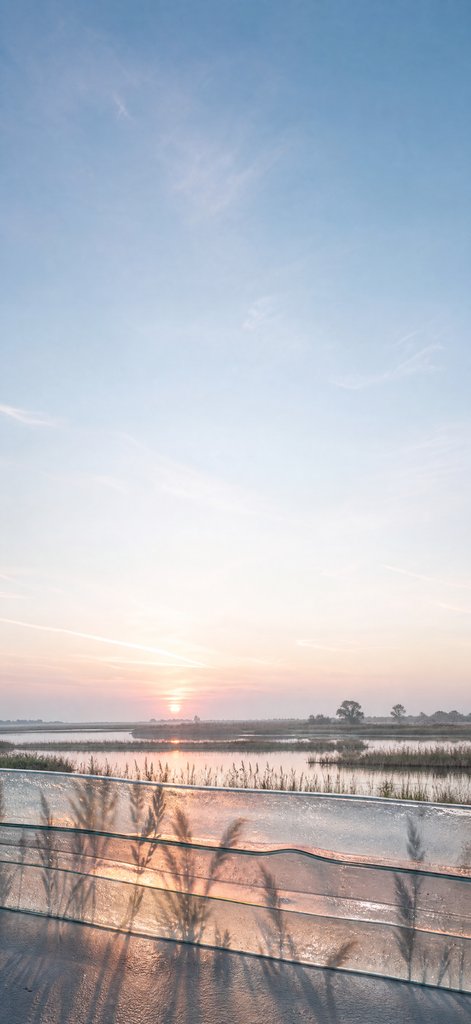 Camargue Glass Marsh Horizon