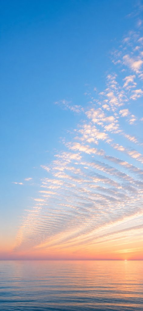 Altocumulus Dawn Lattice