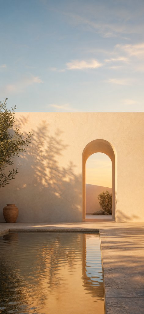 Amber Courtyard Haze