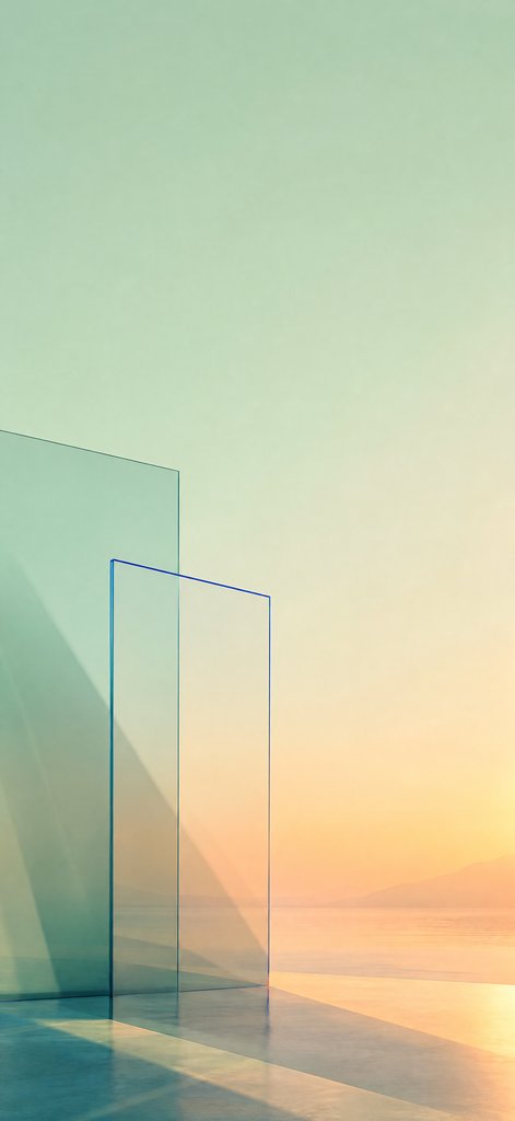 Celadon Glass Quietude