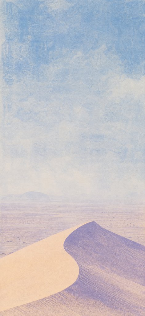Wind-Combed Dune Haze