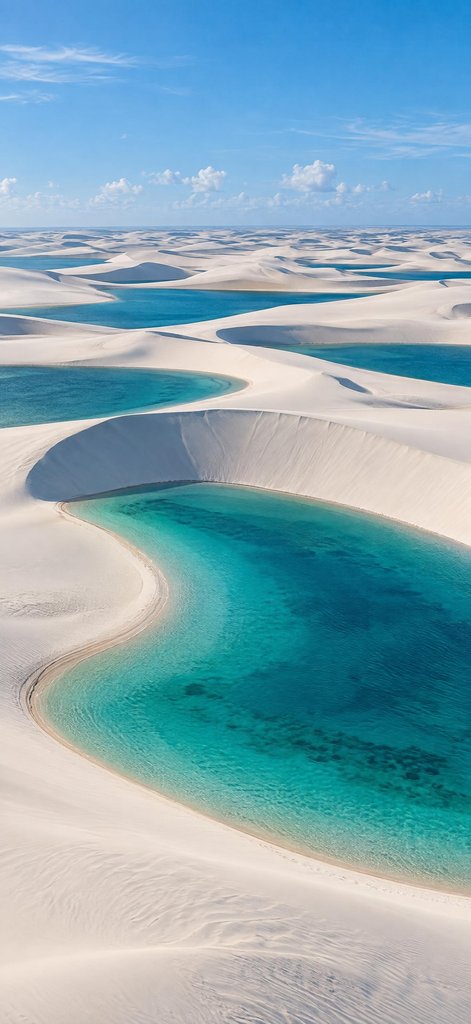 Crescent Lagoon of Lençóis